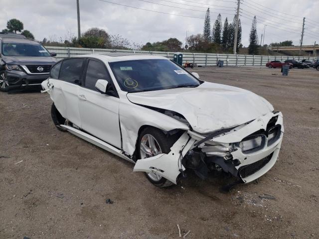 BMW 328 I 2015 with VIN WBA3A5C53FP604346 - Photo from auction