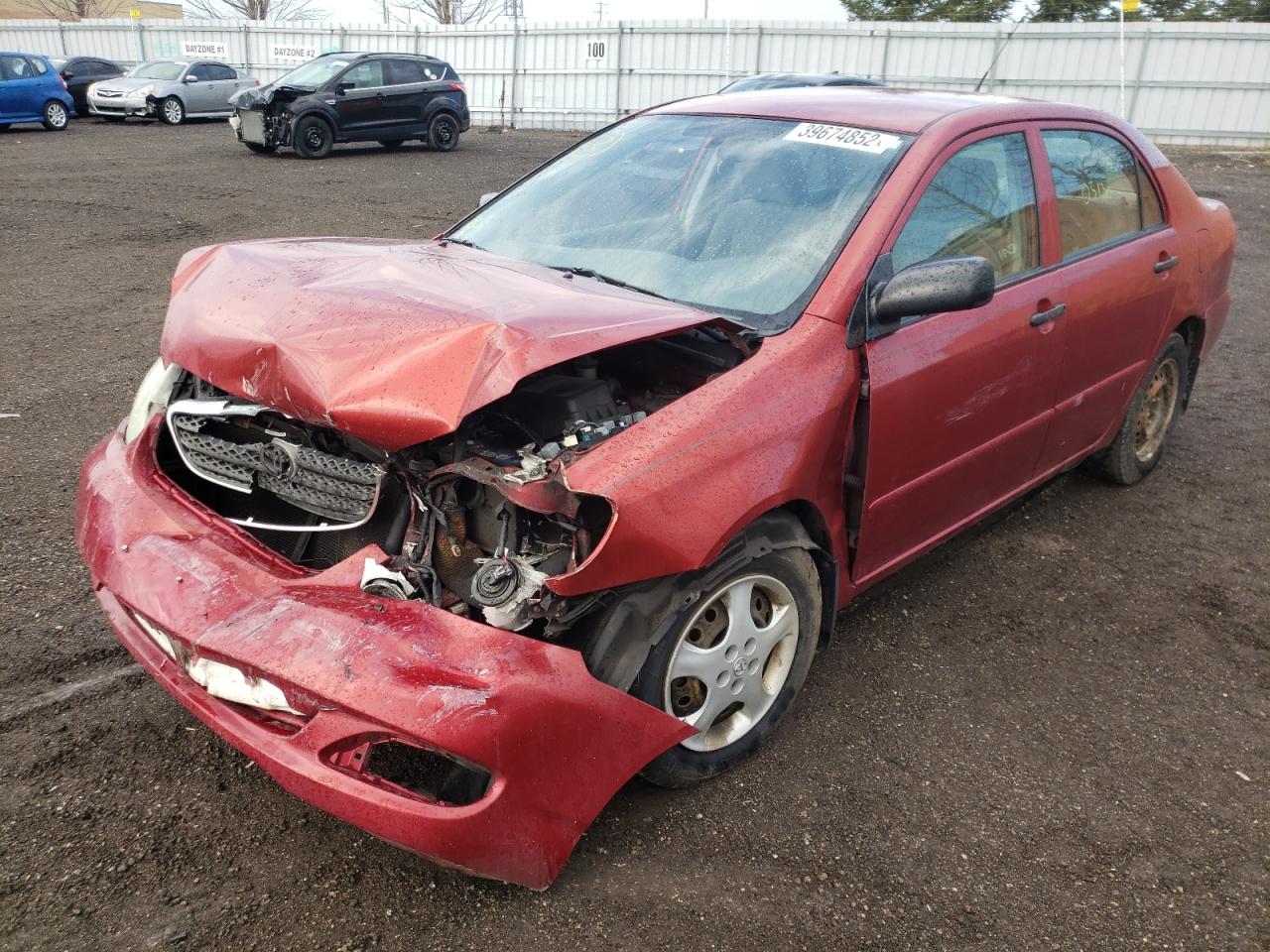 Photo 2 from auction – 2005 TOYOTA COROLLA CE with VIN 2T1BR32E65C900181