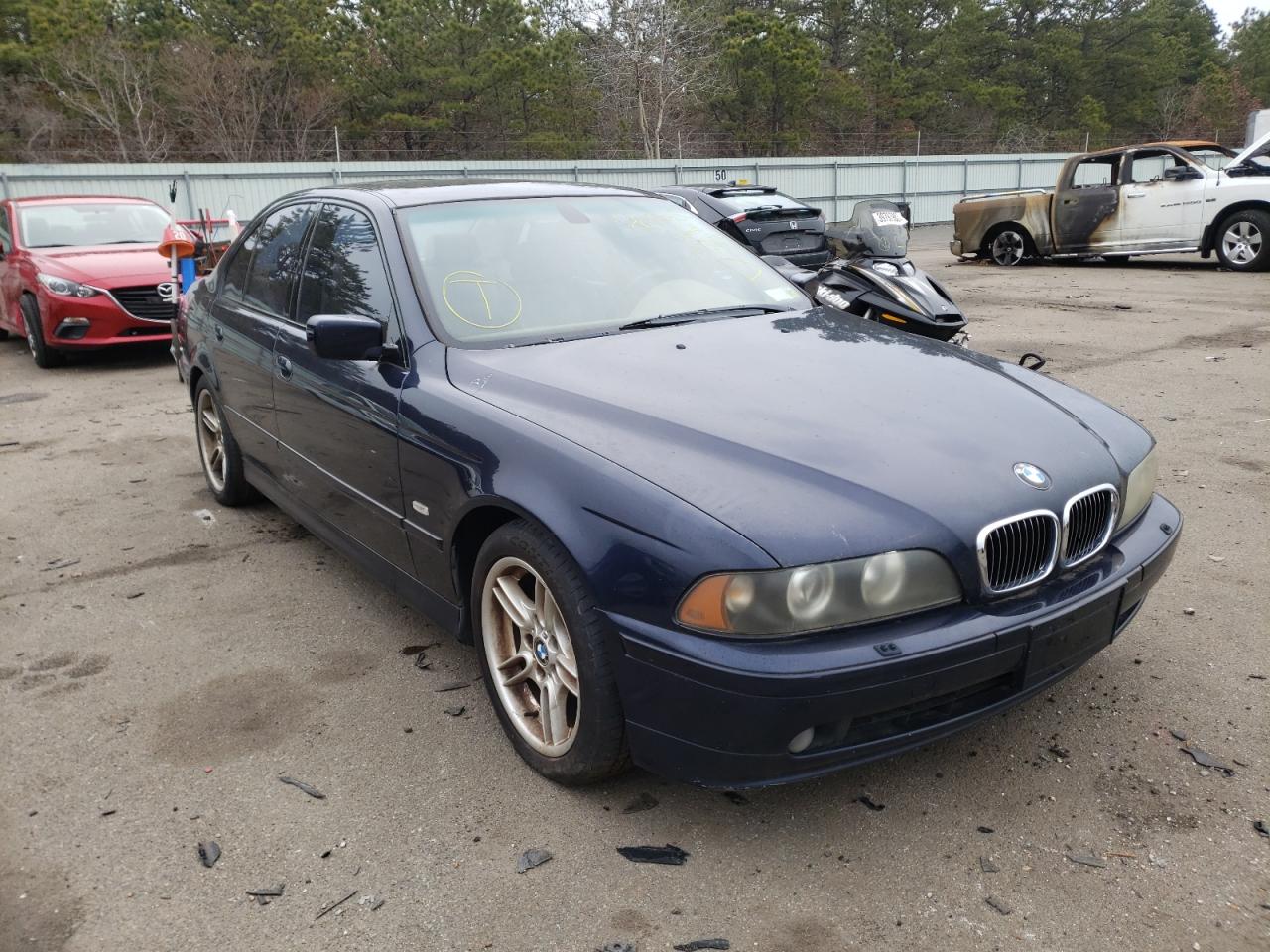 BMW 540 I AUTO 2001 with VIN WBADN63491GM73874 - Photo from auction