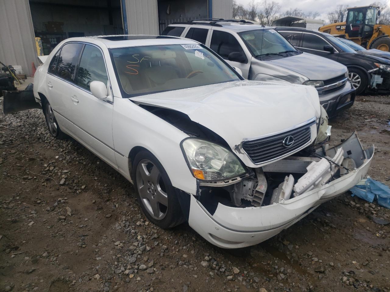 LEXUS LS 430 2003 with VIN JTHBN30F730093568 - Photo from auction