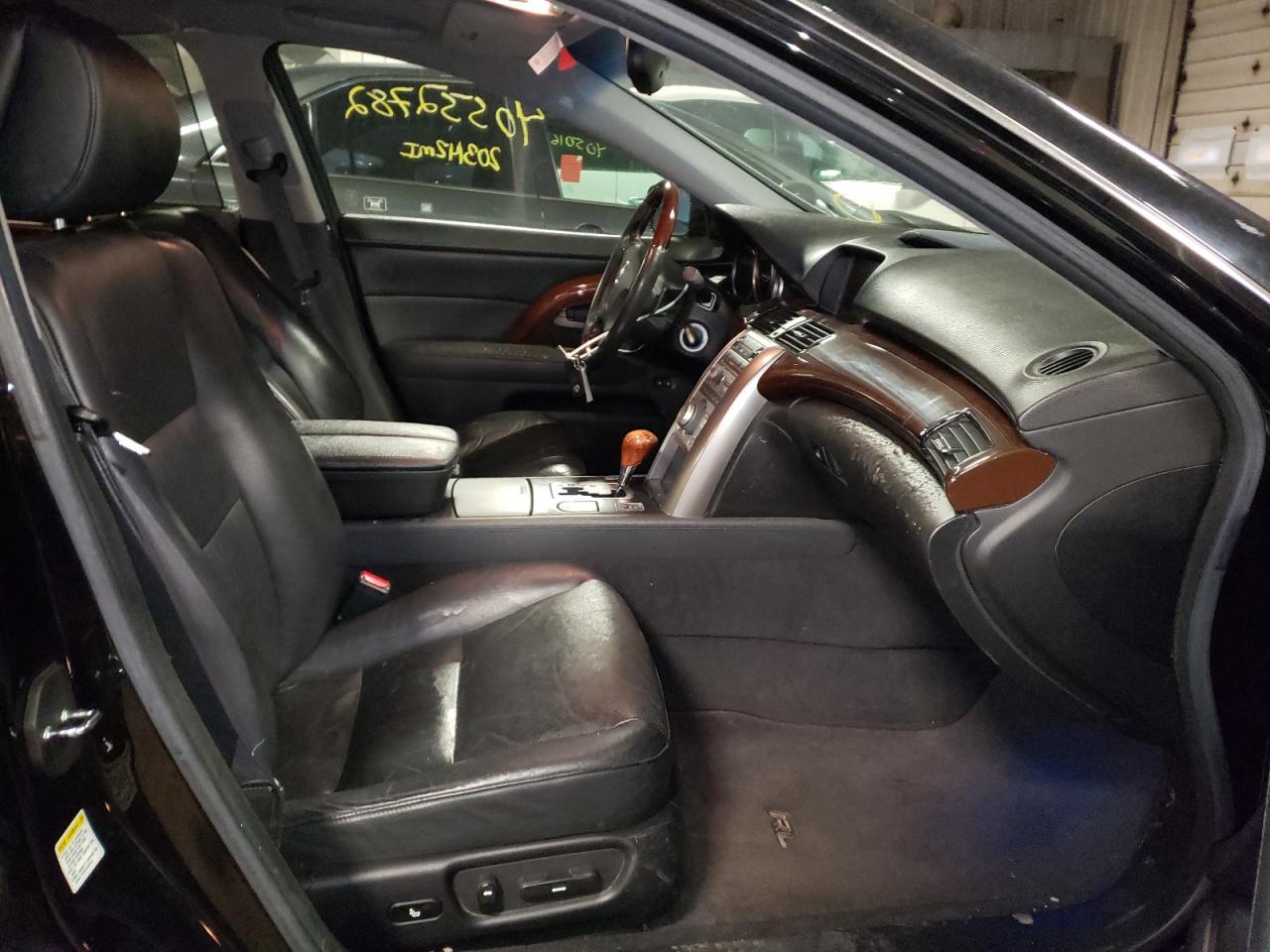 Photo 5 from auction – 2007 ACURA RL with VIN JH4KB166X7C000826