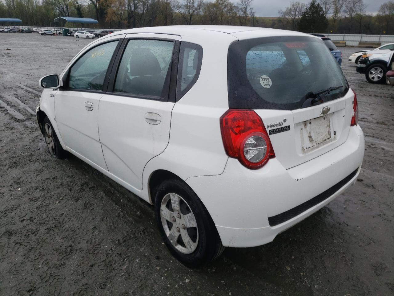 Photo 3 from auction – 2009 CHEVROLET AVEO LS with VIN KL1TD66E09B613008
