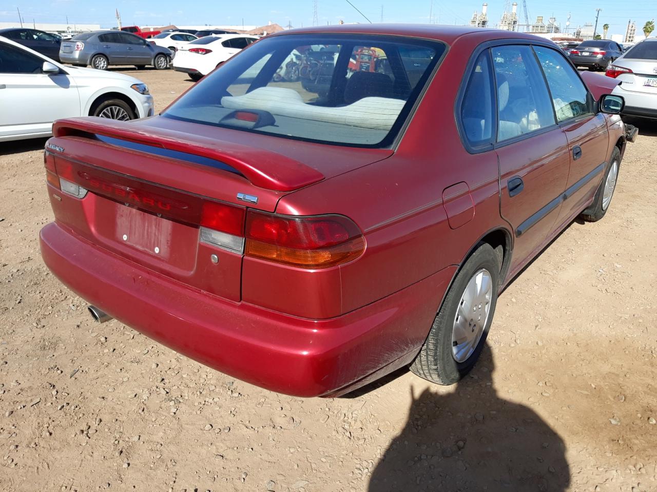 Photo 4 from auction – 1997 SUBARU LEGACY L with VIN 4S3BD4350V7201231