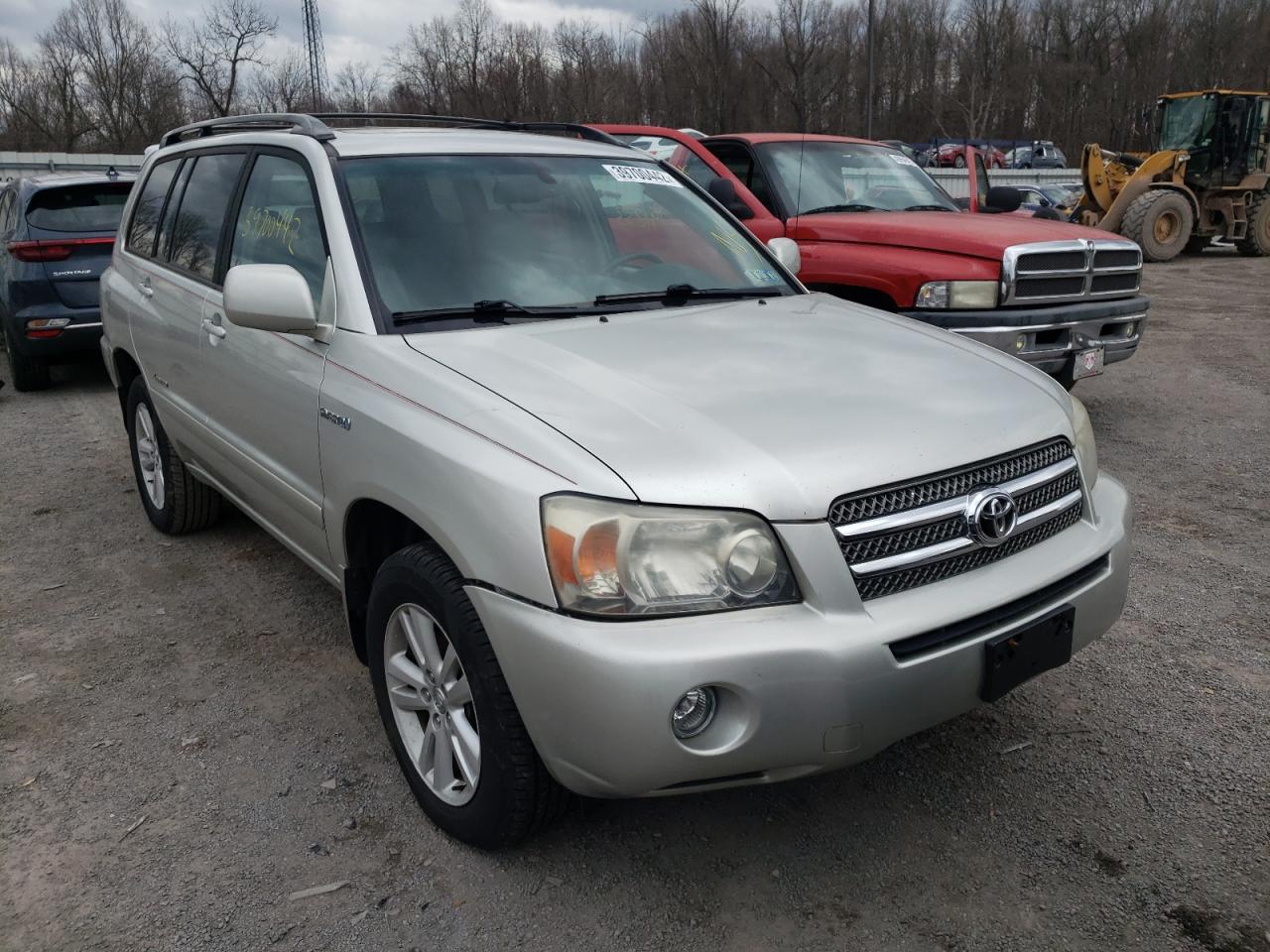 TOYOTA HIGHLANDER 2007 с VIN JTEHW21A870039445 - Фото с аукциона