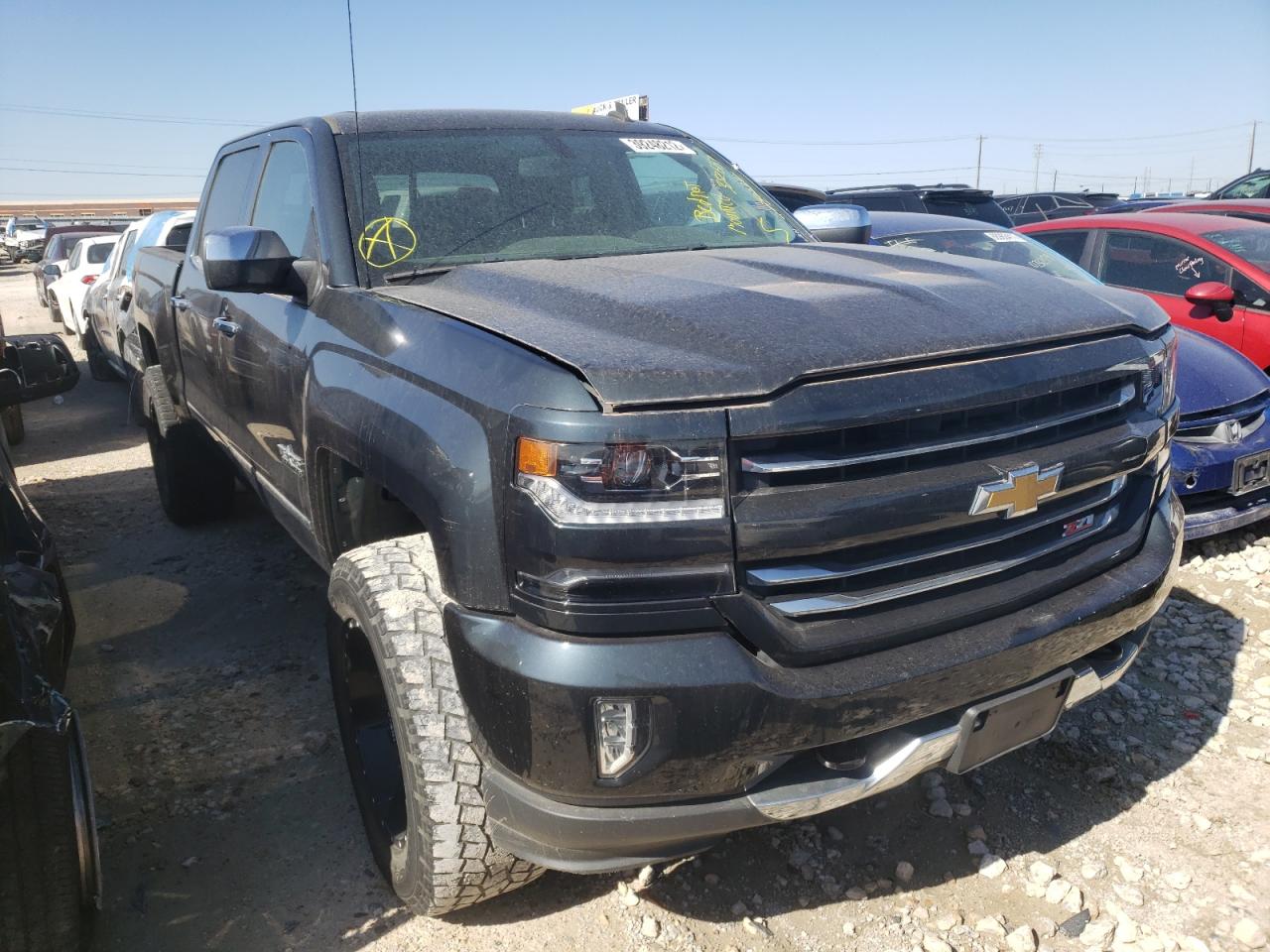 CHEVROLET SILVERADO 2018 with VIN 3GCUKSEC1JG352687 - Photo from auction