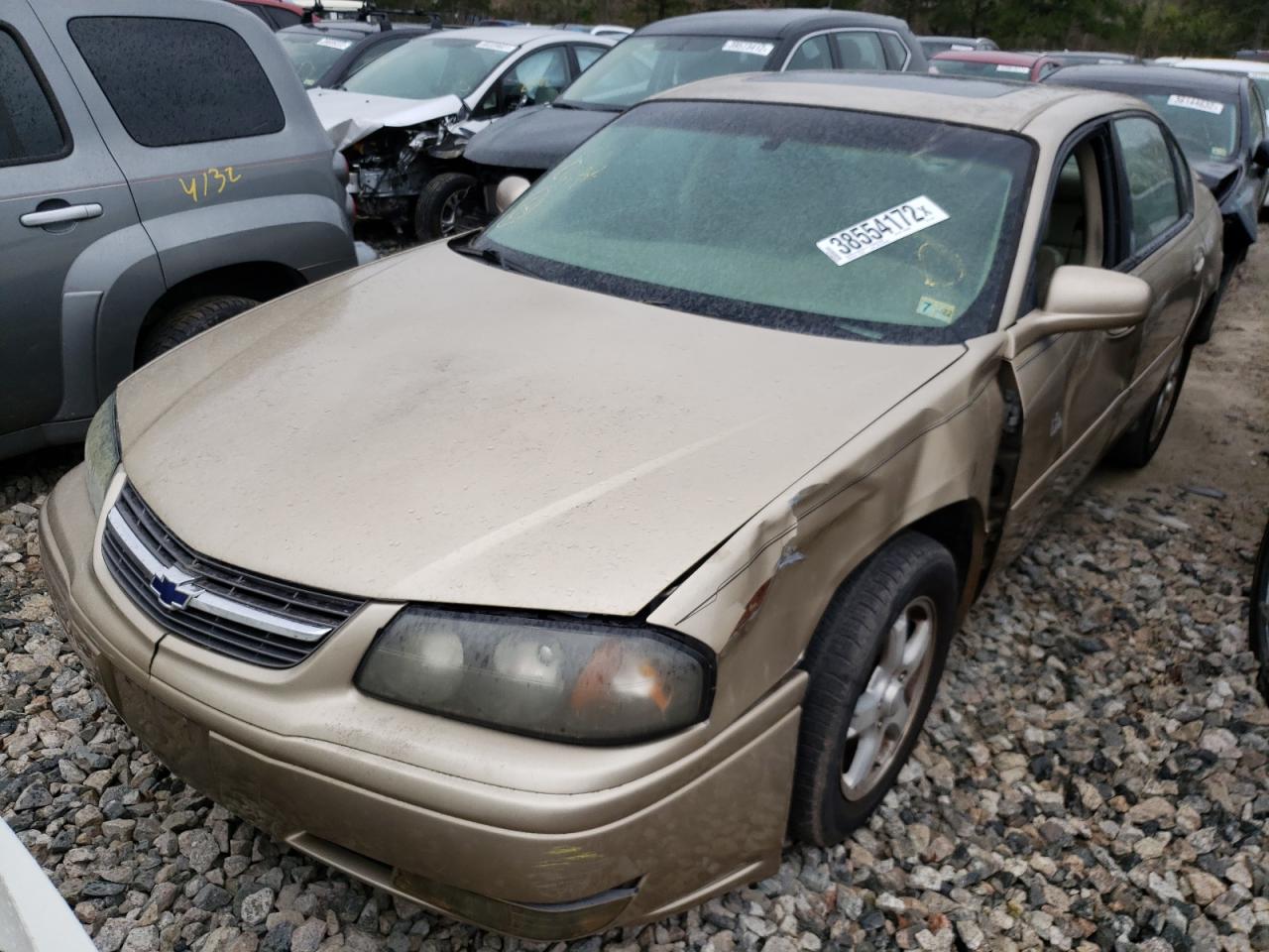 Photo 2 from auction – 2004 CHEVROLET IMPALA LS with VIN 2G1WH52K449221409
