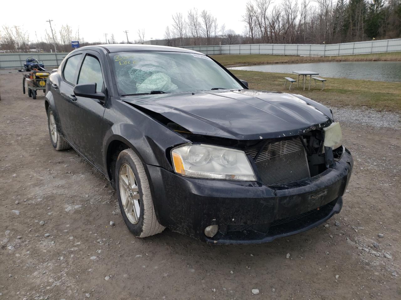 DODGE AVENGER SX 2009 with VIN 1B3LC56B59N541377 - Photo from auction