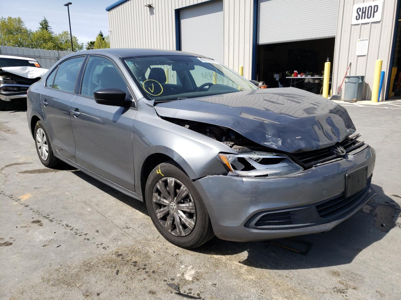 VOLKSWAGEN JETTA BASE 2014 with VIN 3VW2K7AJ0EM303865 - Photo from auction