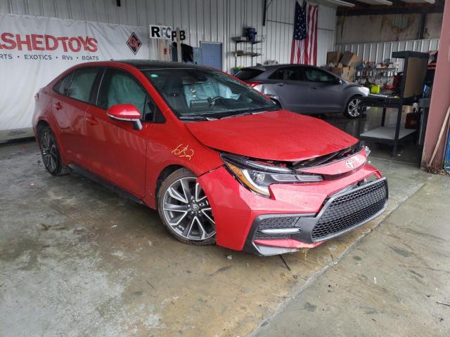 Photo 1 from auction – 2021 TOYOTA COROLLA SE with VIN 5YFS4MCE1MP074227