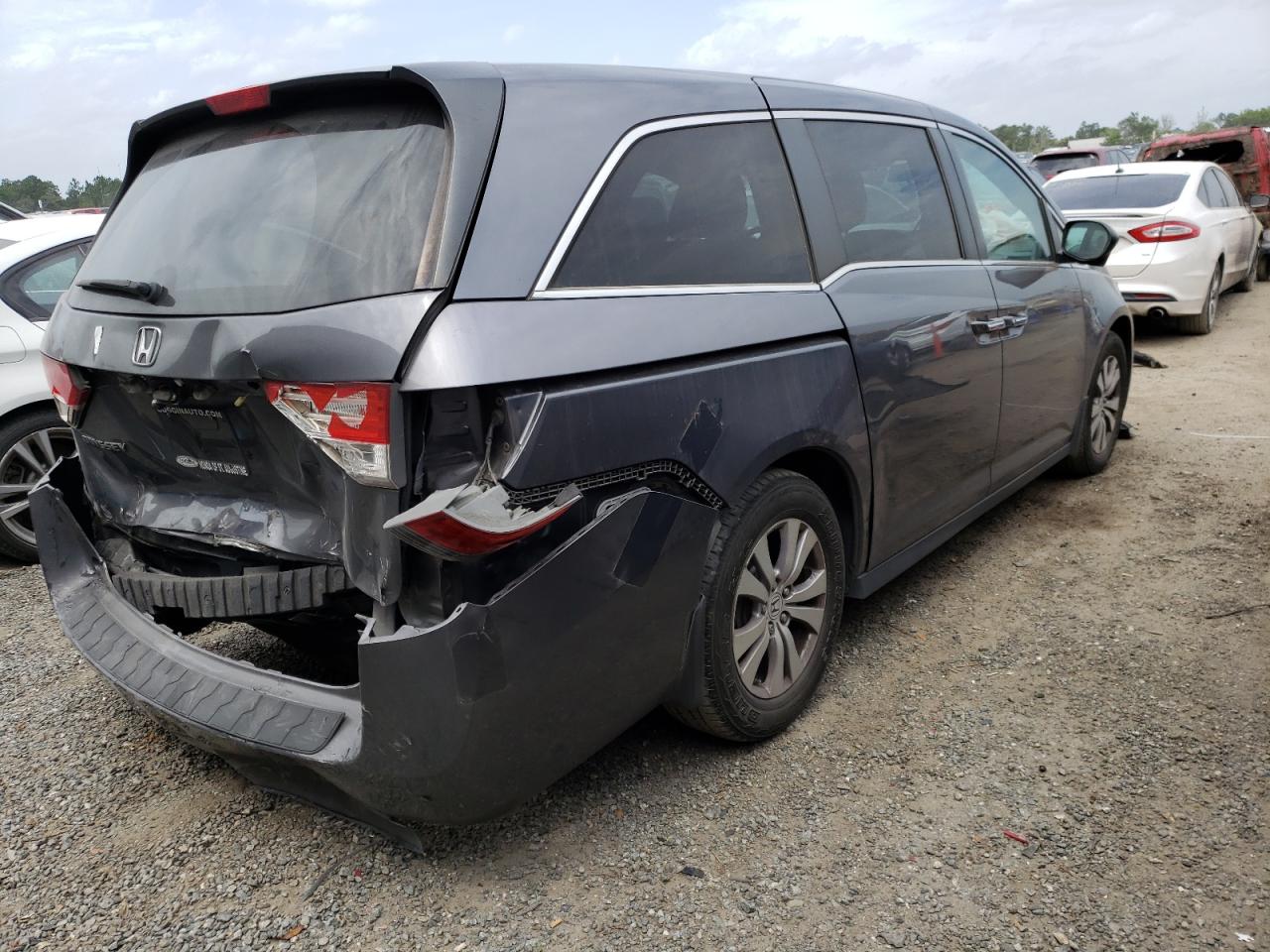 Photo 4 from auction – 2014 HONDA ODYSSEY EX with VIN 5FNRL5H66EB045893