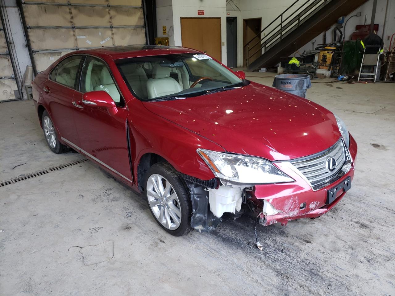 LEXUS ES 350 2011 with VIN JTHBK1EG0B2465138 - Photo from auction