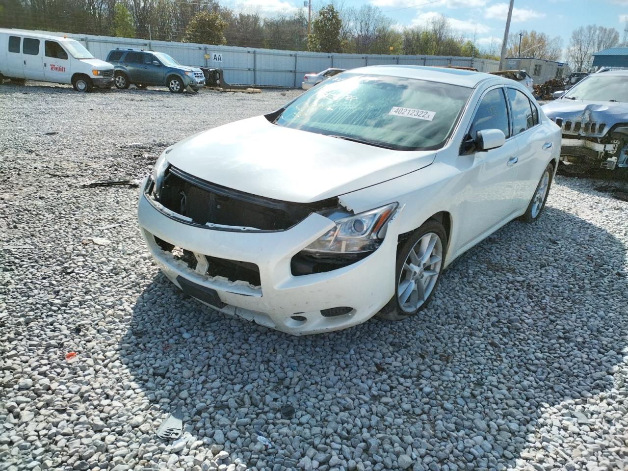 Photo 2 from auction – 2014 NISSAN MAXIMA S with VIN 1N4AA5AP9EC444547