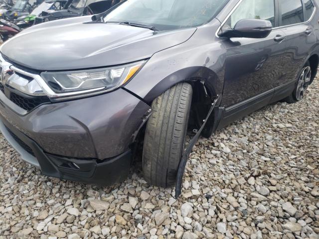 Photo 9 from auction – 2017 HONDA CR-V EX with VIN 7FARW1H57HE019934