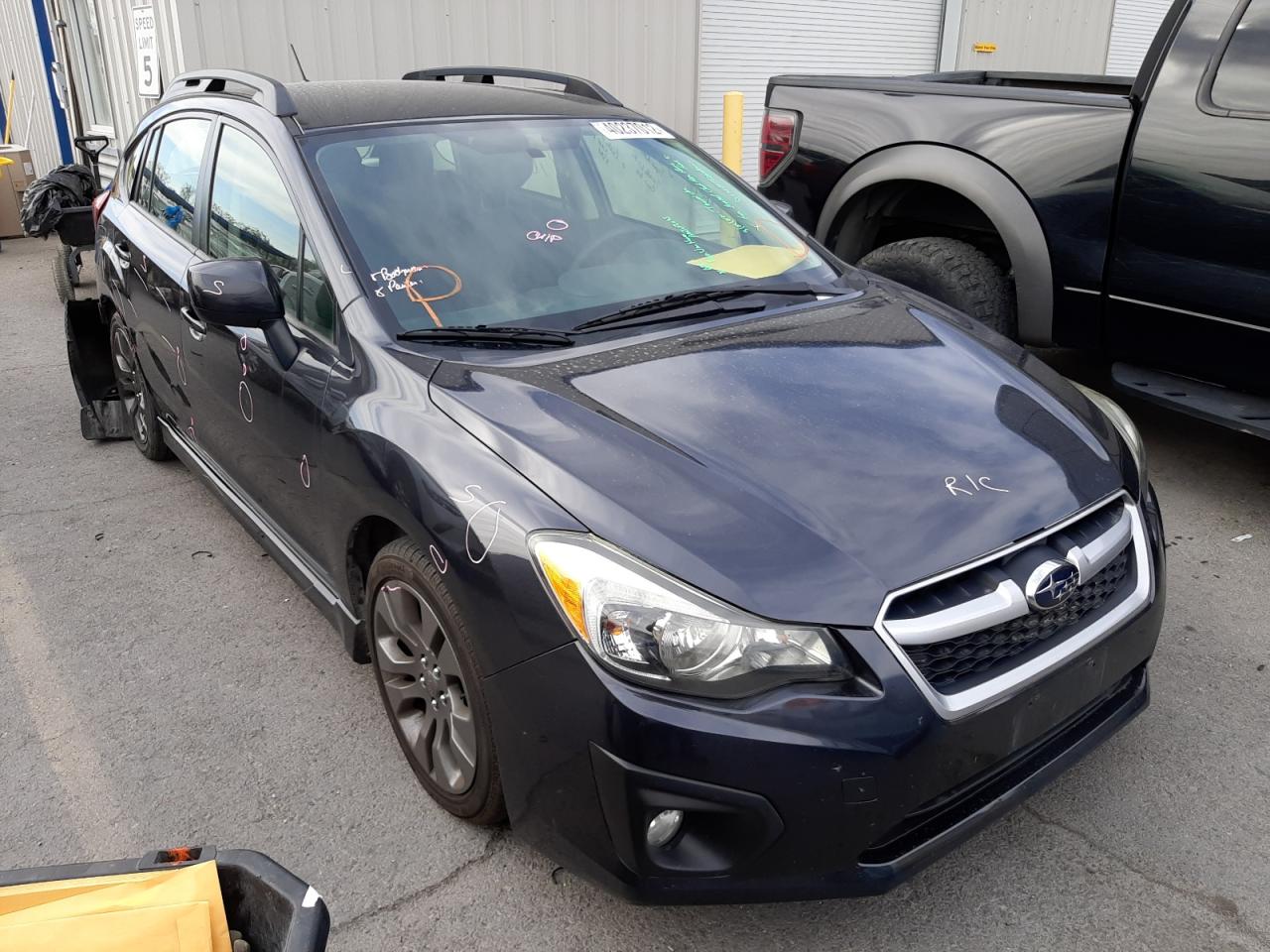 SUBARU IMPREZA SP 2012 with VIN JF1GPAL6XCH218555 - Photo from auction