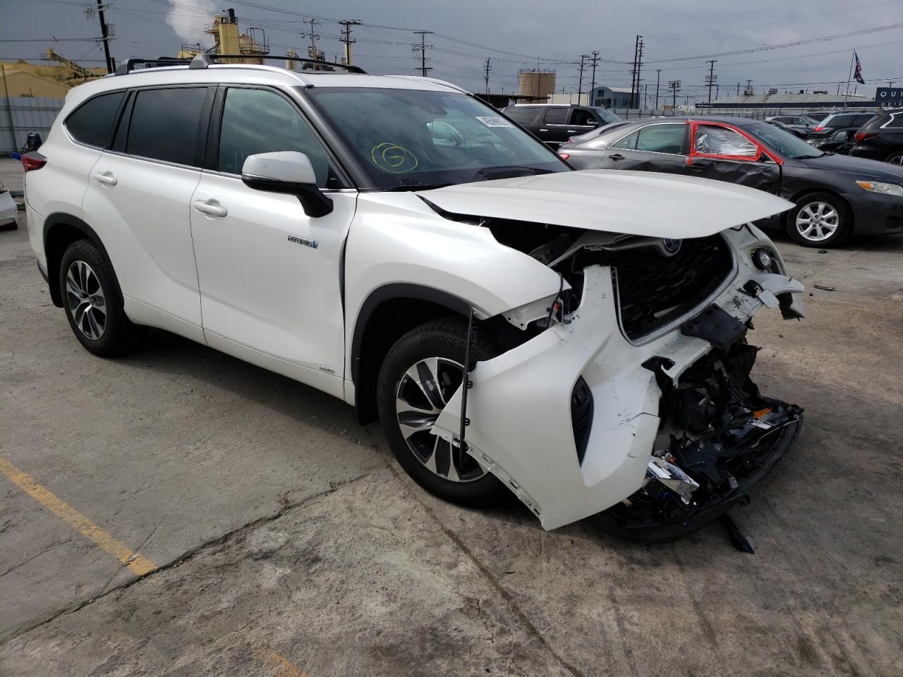 TOYOTA HIGHLANDER 2020 con VIN 5TDHBRCH6LS504850 - Foto de la subasta