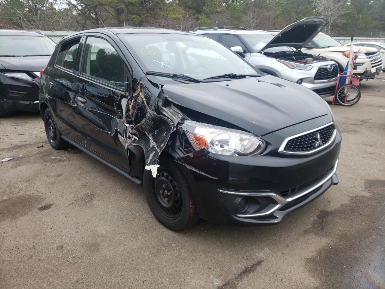 MITSUBISHI MIRAGE ES 2019 with VIN ML32A3HJ3KH014437 - Photo from auction