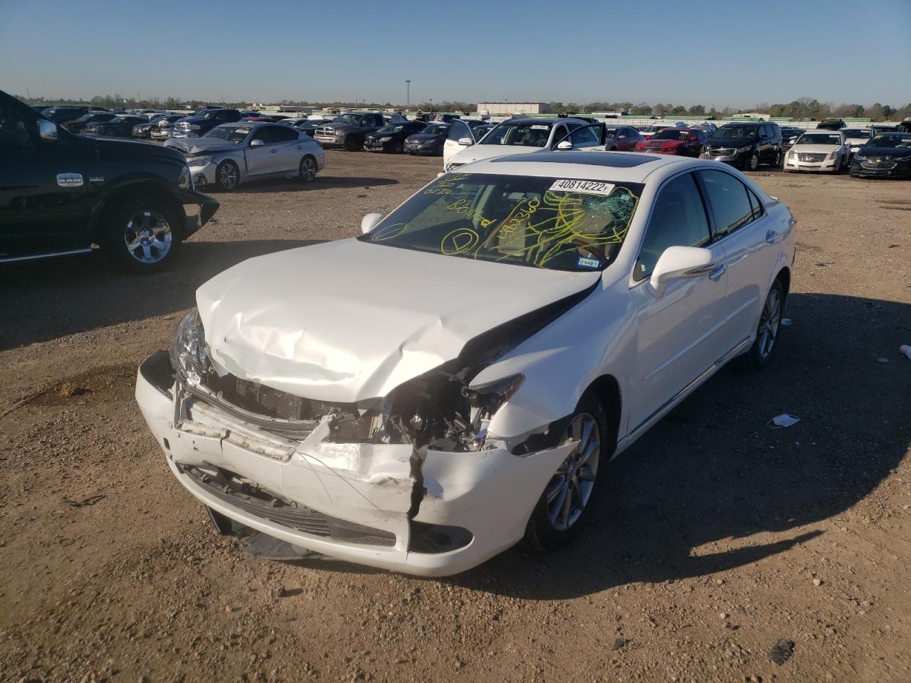 Photo 2 from auction – 2012 LEXUS ES 350 with VIN JTHBK1EG7C2482360