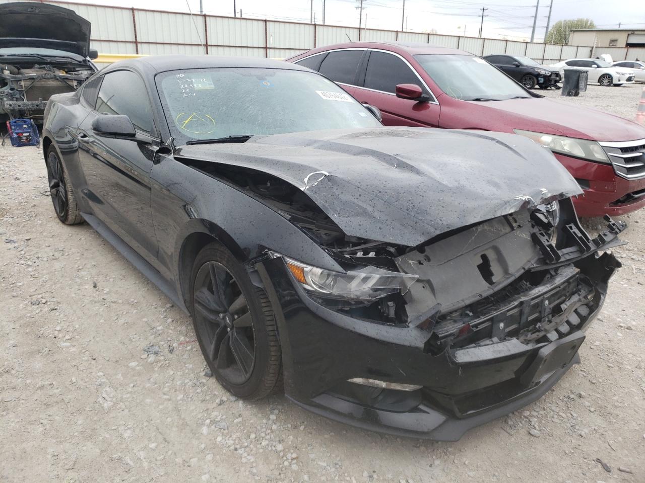 FORD MUSTANG 2017 with VIN 1FA6P8TH0H5240773 - Photo from auction