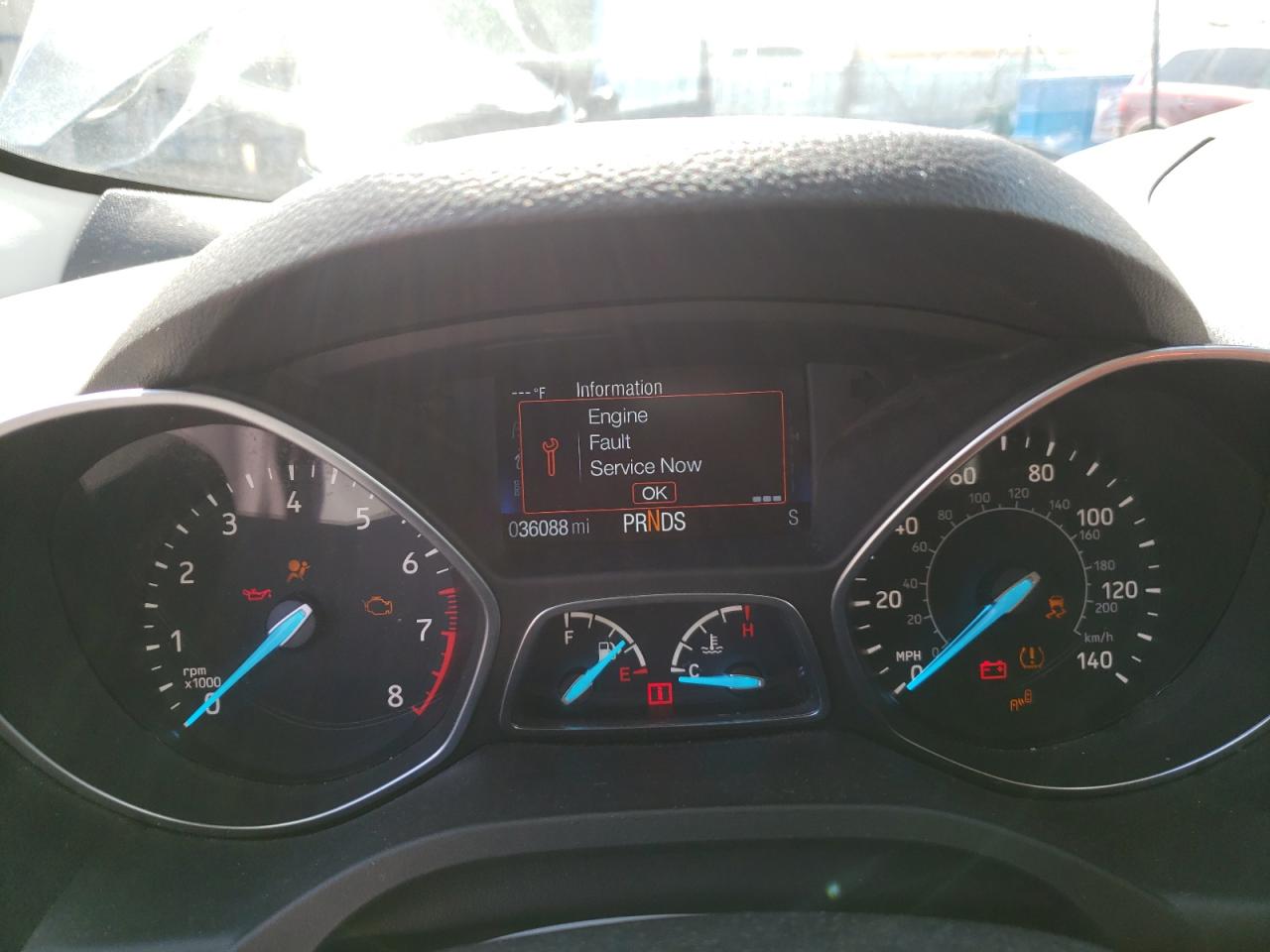 Photo 8 from auction – 2017 FORD ESCAPE TIT with VIN 1FMCU9J93HUA50538