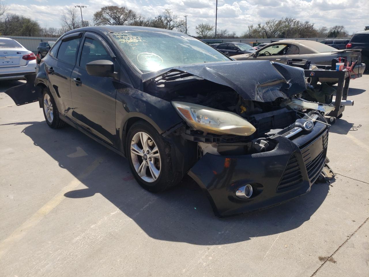 FORD FOCUS SE 2012 with VIN 1FAHP3F25CL312879 - Photo from auction