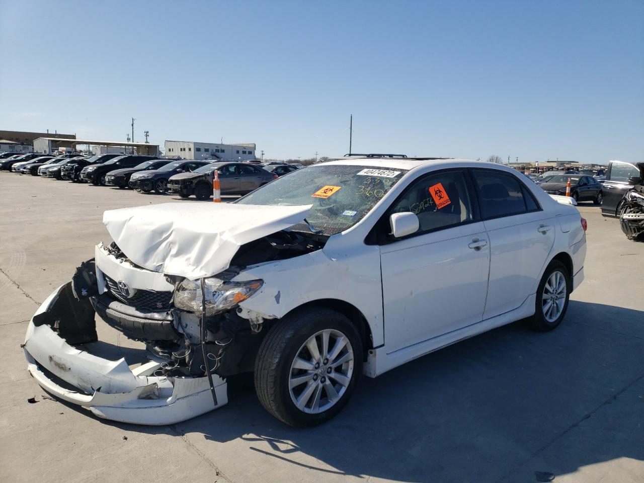 Photo 2 from auction – 2010 TOYOTA COROLLA BA with VIN 1NXBU4EE8AZ341841