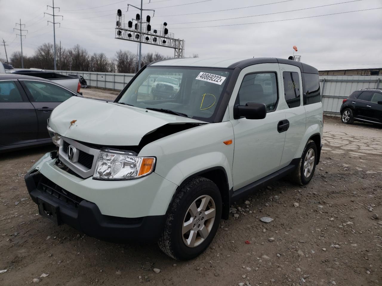 Photo 2 from auction – 2011 HONDA ELEMENT EX with VIN 5J6YH2H74BL001964