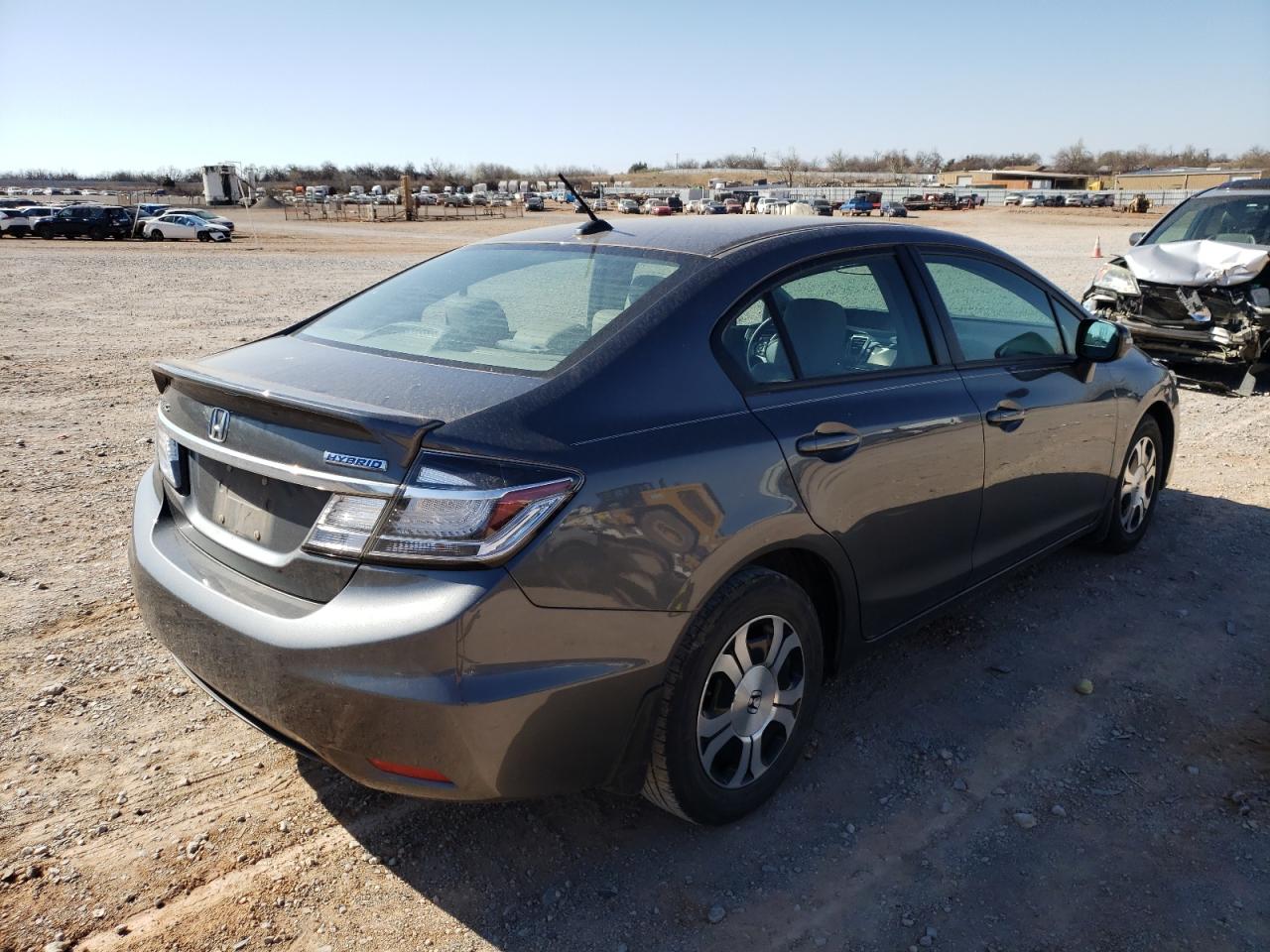 Photo 4 from auction – 2013 HONDA CIVIC HYBR with VIN 19XFB4F35DE203380
