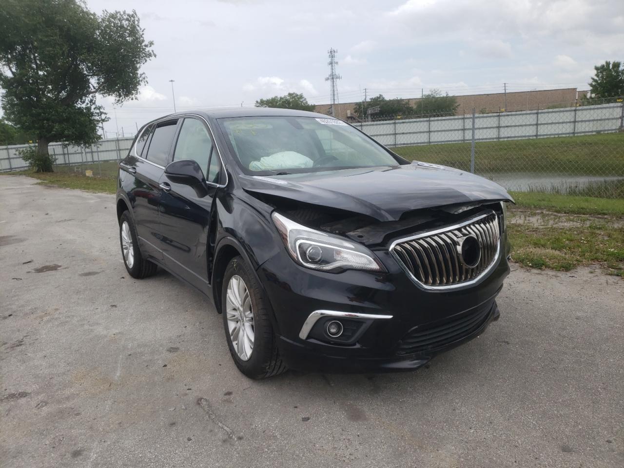 BUICK ENVISION P 2017 with VIN LRBFXCSA7HD179153 - Photo from auction