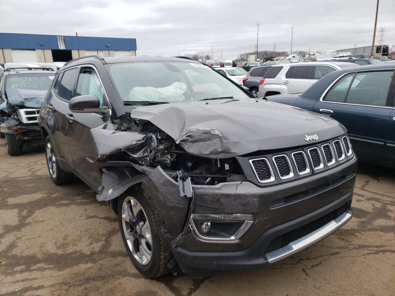 JEEP COMPASS LI 2020 с VIN 3C4NJDCB9LT216122 - Фото с аукциона