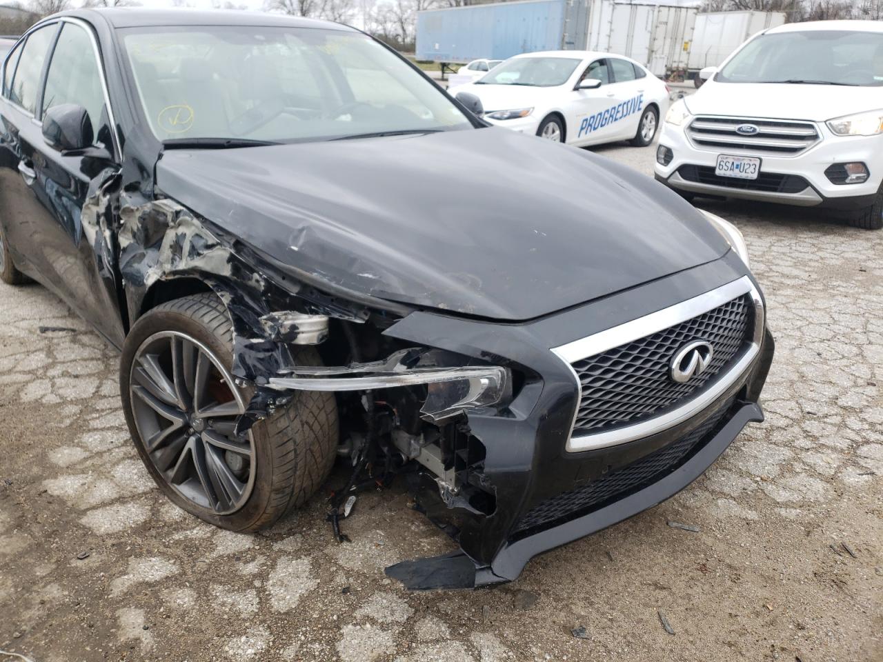 Photo 9 from auction – 2015 INFINITI Q50 BASE with VIN JN1BV7AR9FM404399
