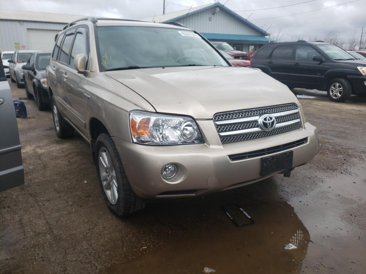TOYOTA HIGHLANDER 2007 with VIN JTEEW21A570049871 - Photo from auction