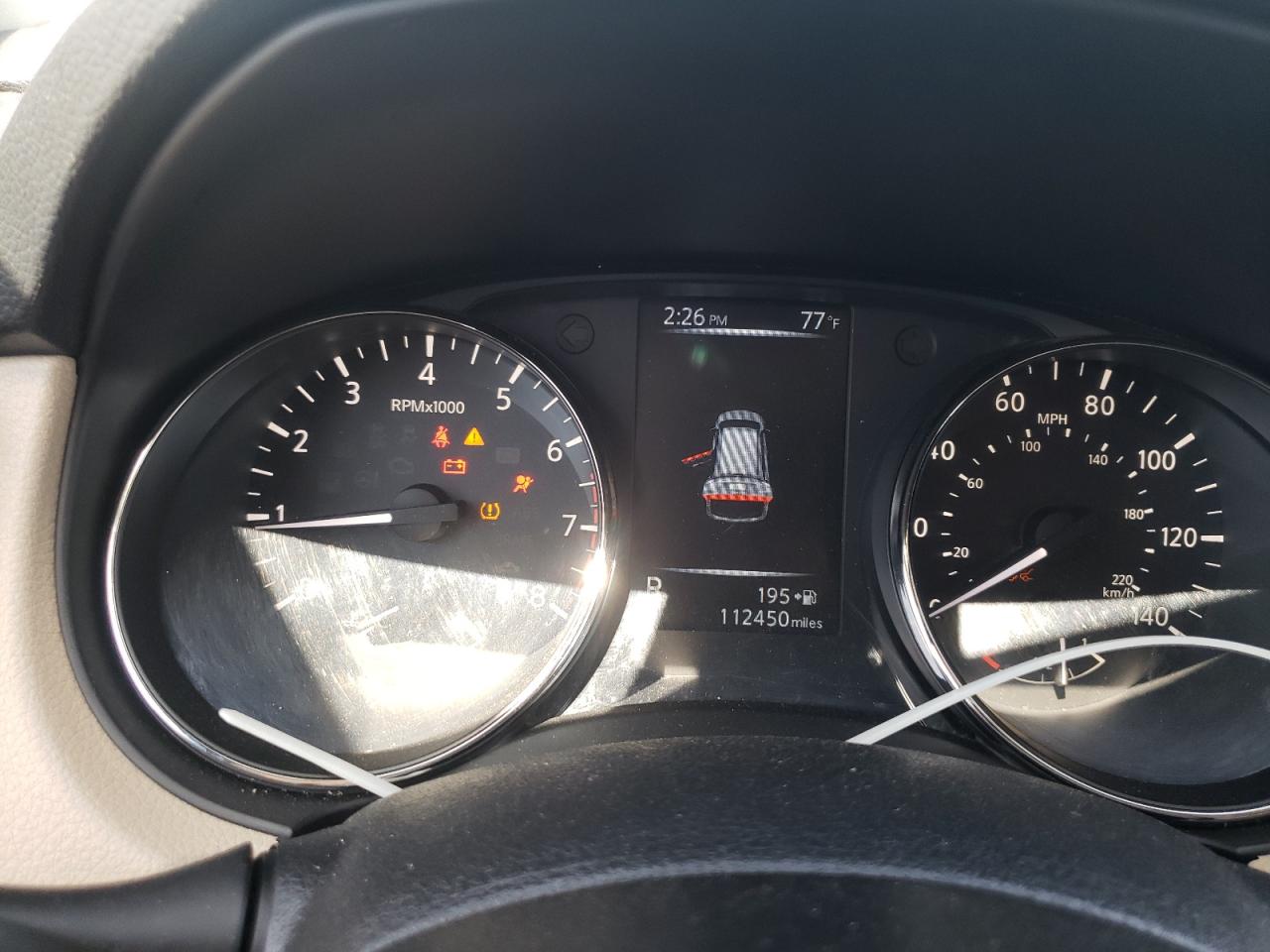 Photo 8 from auction – 2017 NISSAN ROGUE S with VIN KNMAT2MT0HP580106