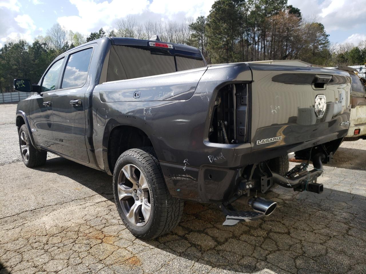 Photo 3 from auction – 2020 RAM 1500 LARAM with VIN 1C6SRFJM5LN385041
