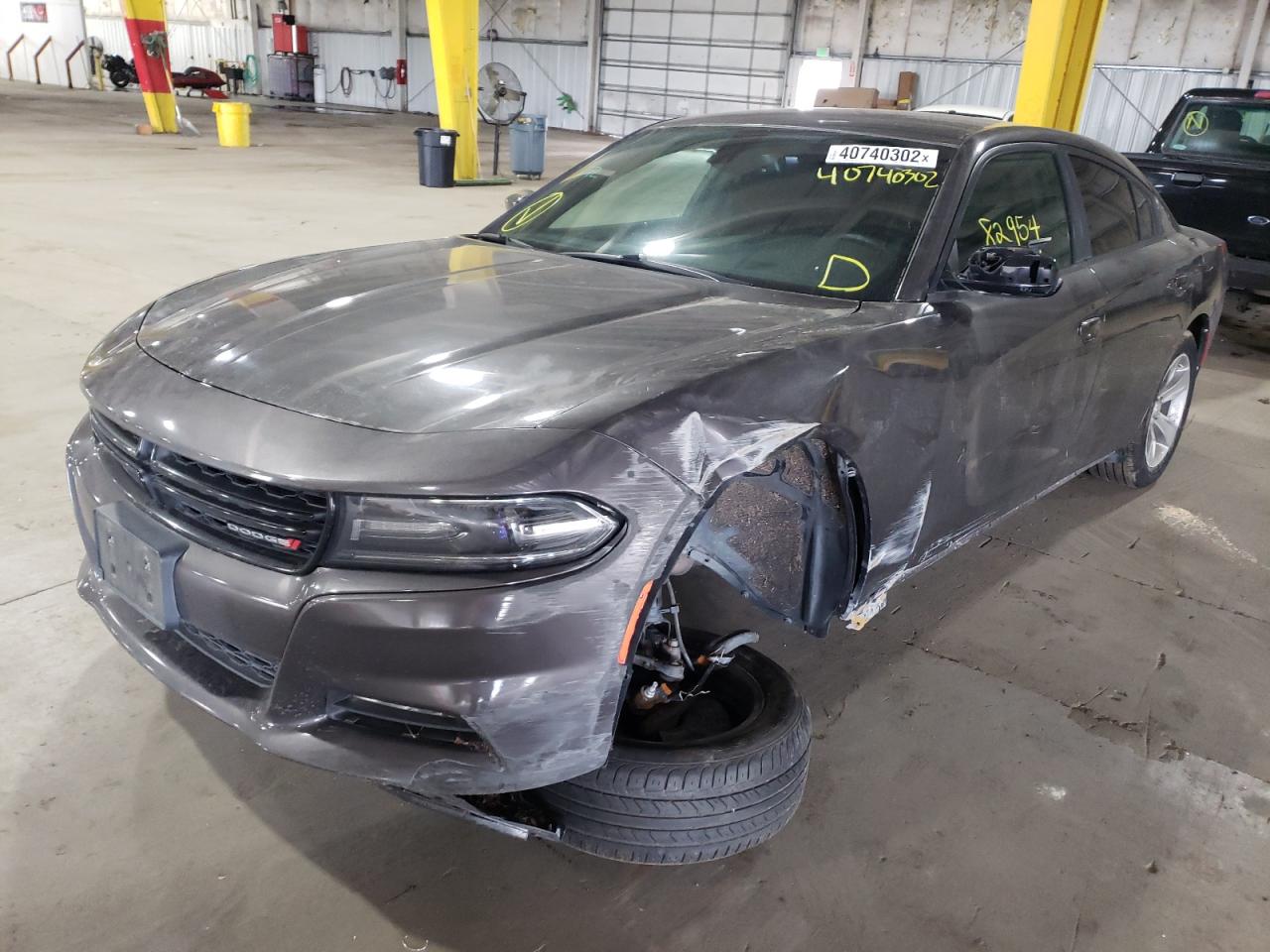 Photo 2 from auction – 2016 DODGE CHARGER SX with VIN 2C3CDXHG8GH158981