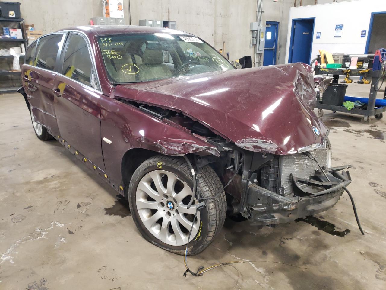 BMW 335 XI 2008 with VIN WBAVD53598A284438 - Photo from auction