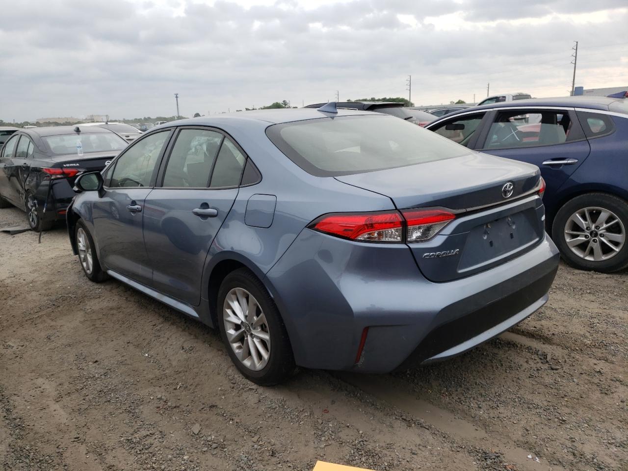 Photo 3 from auction – 2021 TOYOTA COROLLA LE with VIN JTDVPMAE4MJ134366