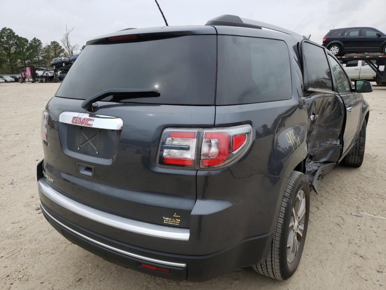 Photo 4 from auction – 2014 GMC ACADIA SLT with VIN 1GKKRRKD1EJ286790