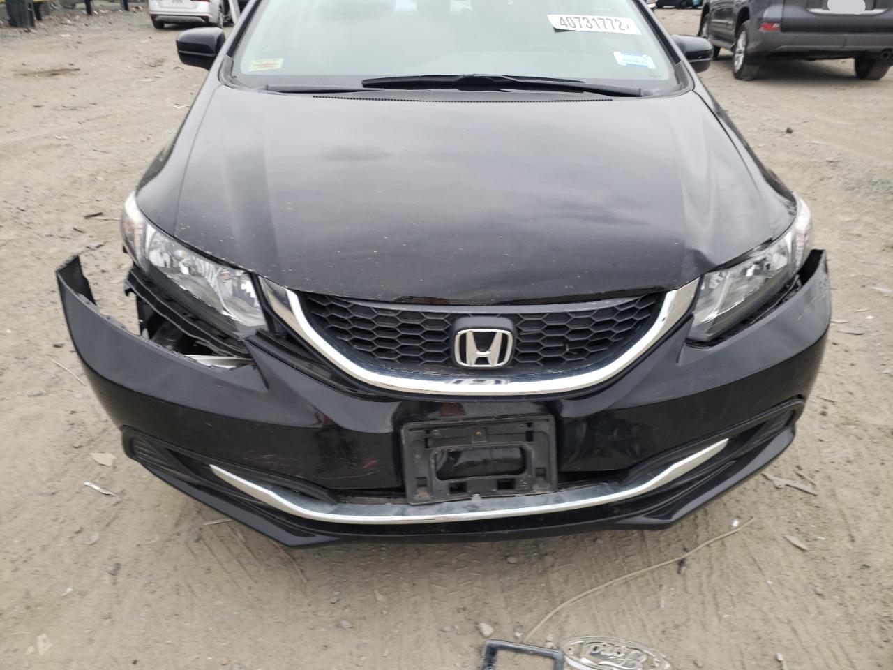 Photo 9 from auction – 2015 HONDA CIVIC LX with VIN 19XFB2F58FE202247