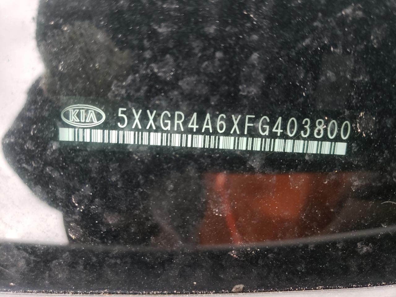 Photo 10 from auction – 2015 KIA OPTIMA SX with VIN 5XXGR4A6XFG403800