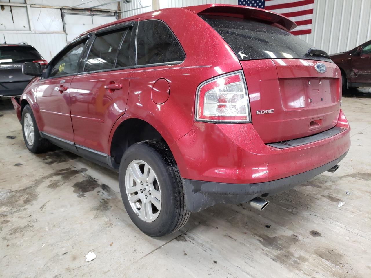 Photo 3 from auction – 2008 FORD EDGE SEL with VIN 2FMDK48C88BA73656