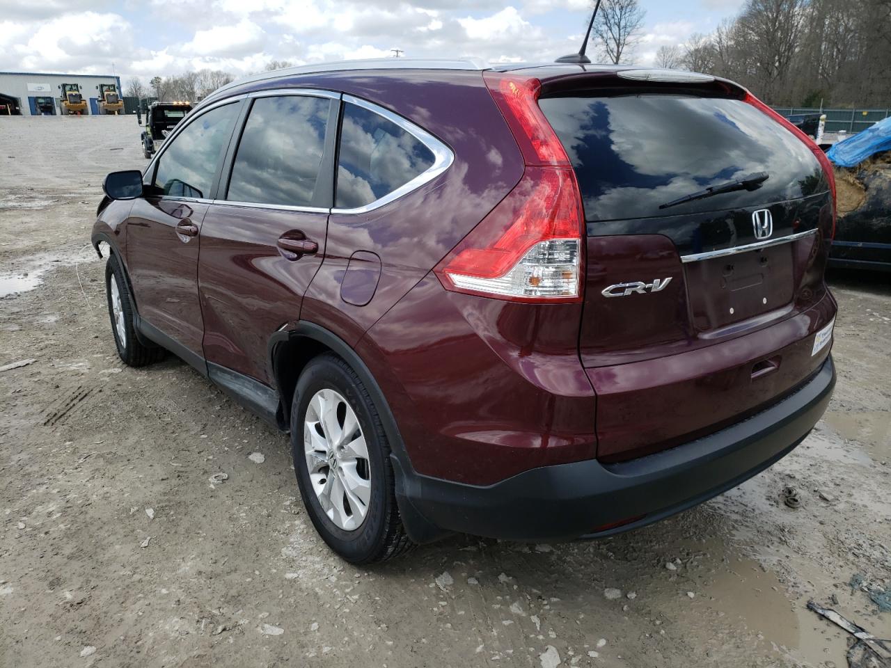Photo 3 from auction – 2014 HONDA CR-V with VIN 5J6RM3H76EL035530