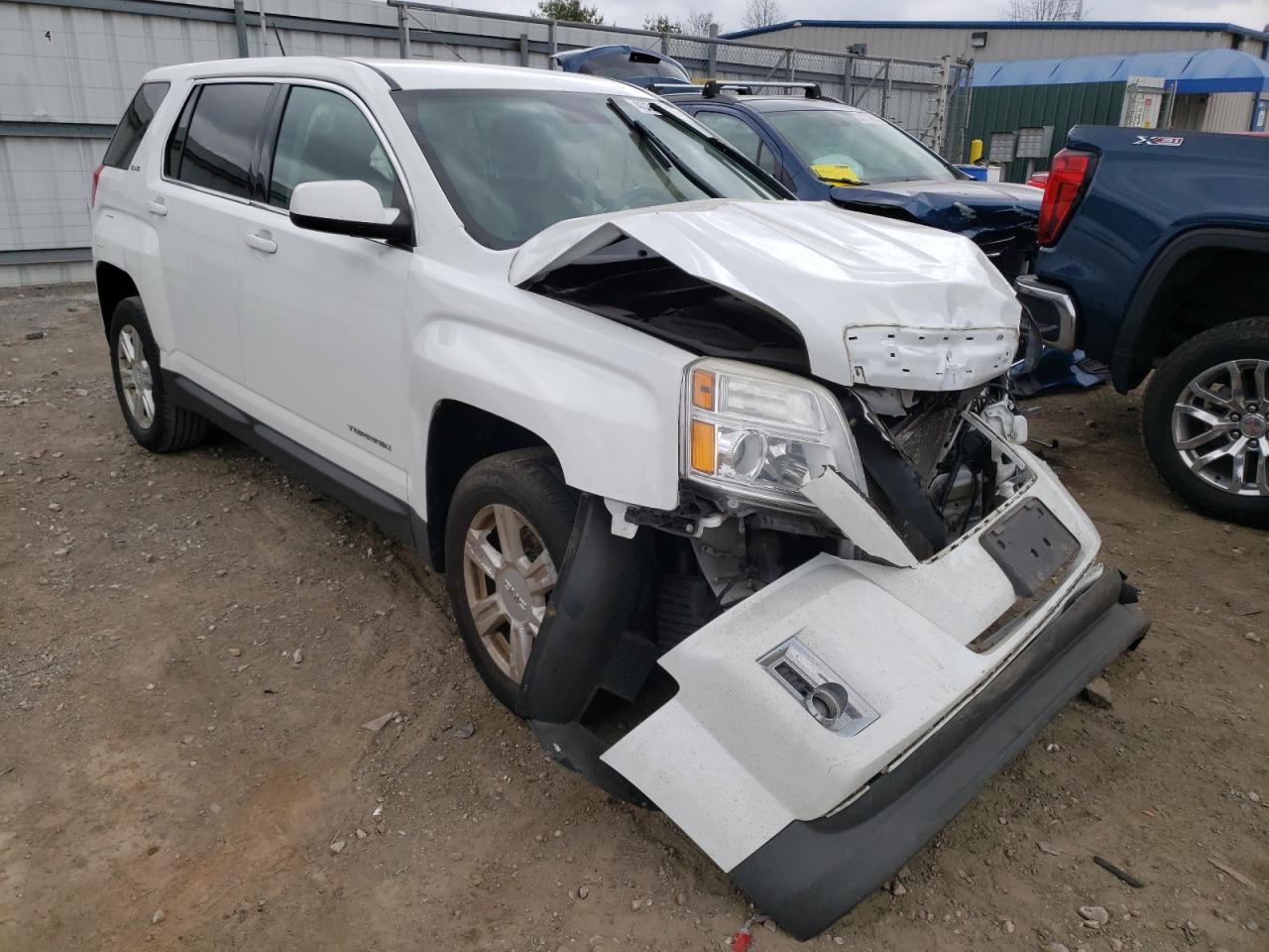 GMC TERRAIN SL 2015 with VIN 2GKALMEK7F6149653 - Photo from auction