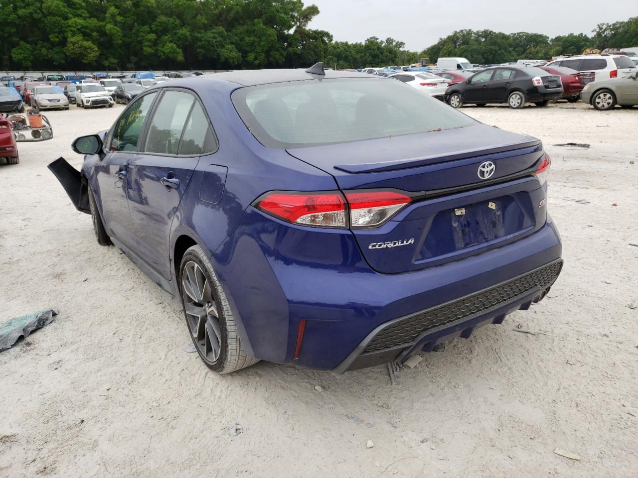 Photo 3 from auction – 2021 TOYOTA COROLLA SE with VIN 5YFS4MCE9MP068093