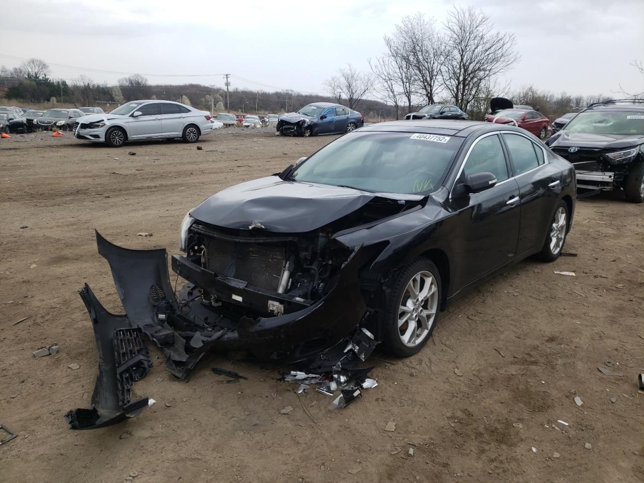Photo 2 from auction – 2012 NISSAN MAXIMA S with VIN 1N4AA5AP6CC823213
