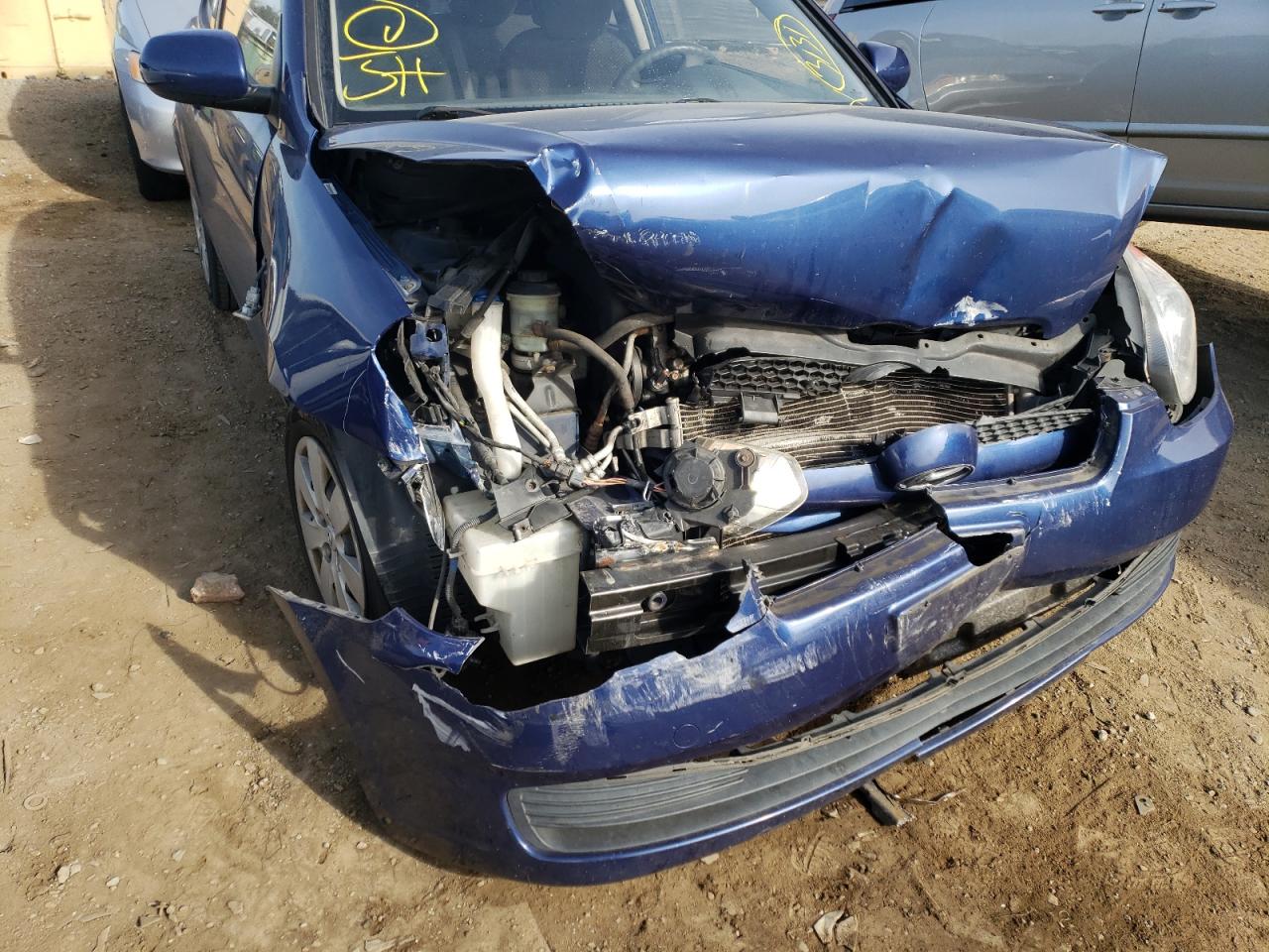 Photo 9 from auction – 2010 HYUNDAI ACCENT BLU with VIN KMHCM3AC1AU161197