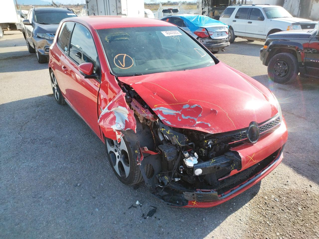 VOLKSWAGEN GTI 2012 with VIN WVWEV7AJ1CW037986 - Photo from auction