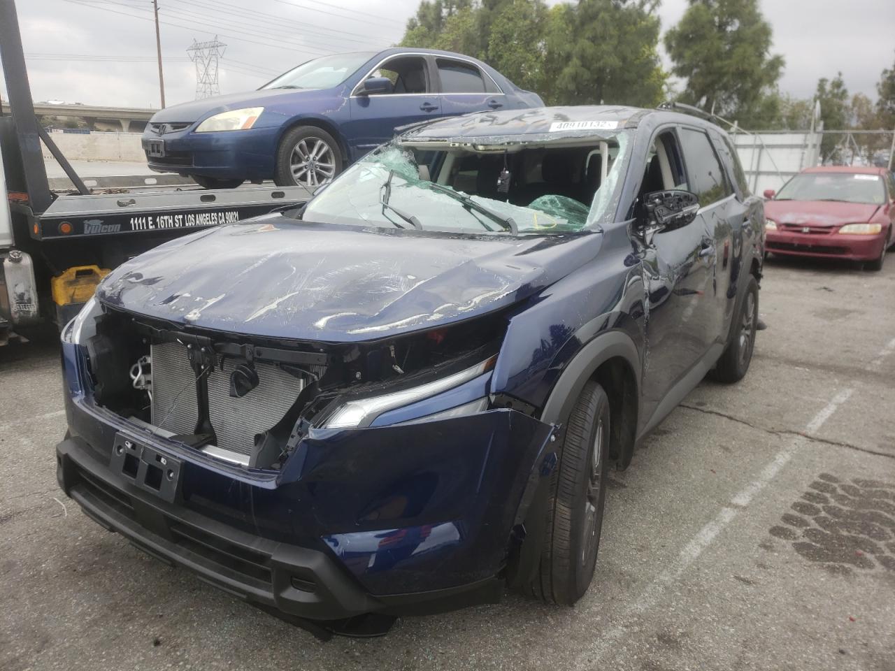 Photo 2 from auction – 2022 NISSAN PATHFINDER with VIN 5N1DR3BC5NC225029