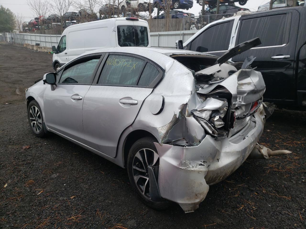 Photo 3 from auction – 2013 HONDA CIVIC EX with VIN 19XFB2F89DE203933