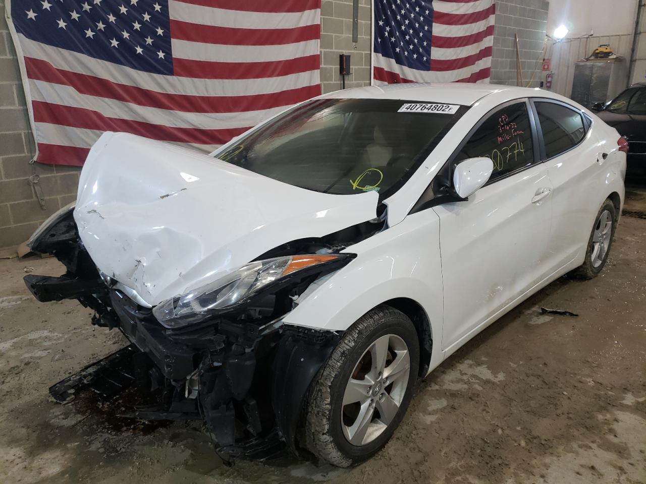 Photo 2 from auction – 2012 HYUNDAI ELANTRA GL with VIN 5NPDH4AE5CH151273