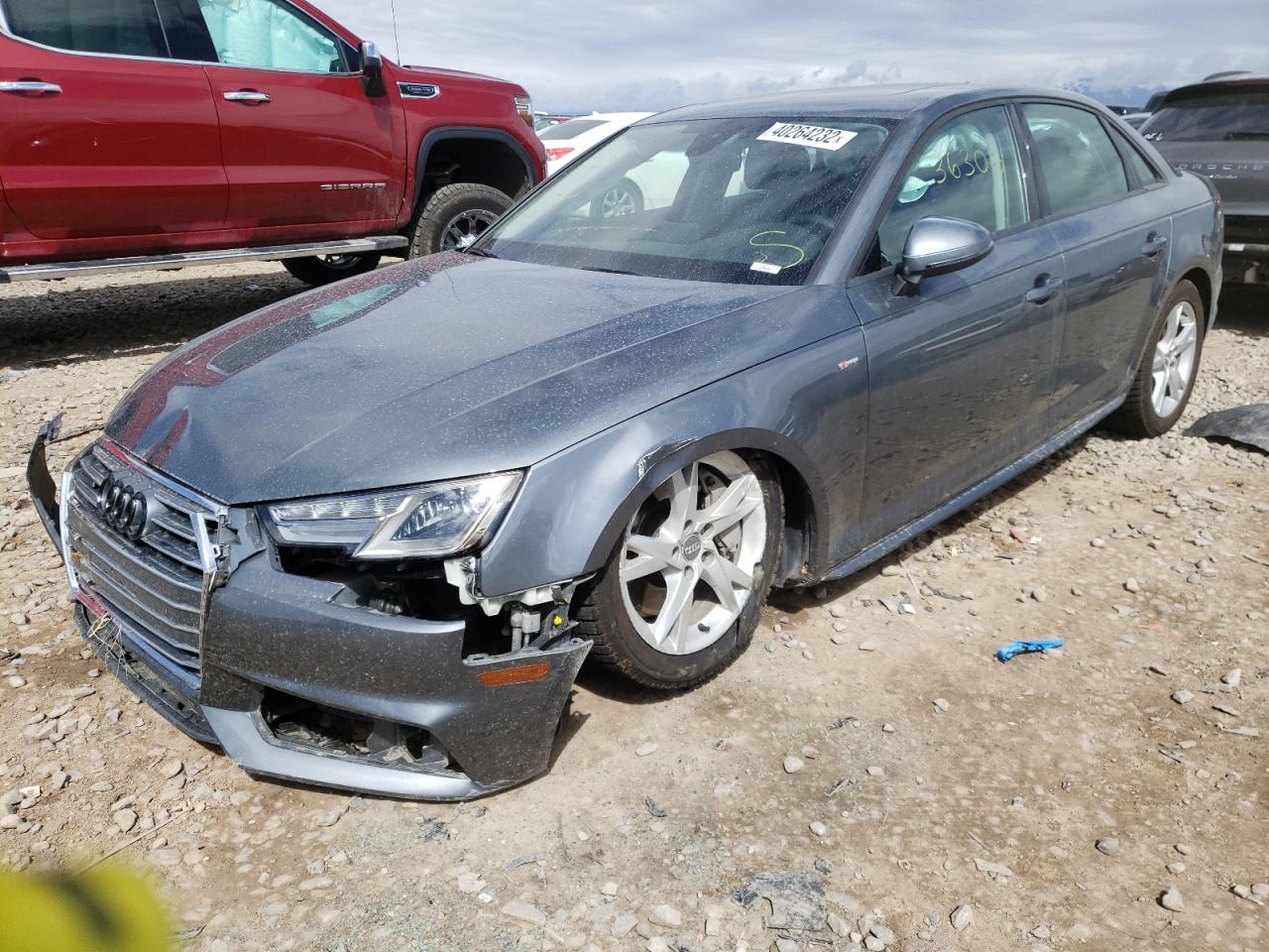 Photo 2 from auction – 2018 AUDI A4 PREMIUM with VIN WAUDNAF47JA054228